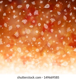 Autumn abstract background. Eps 10