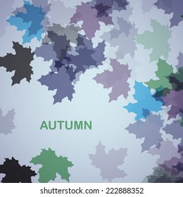Autumn abstract background eps10, vector art
