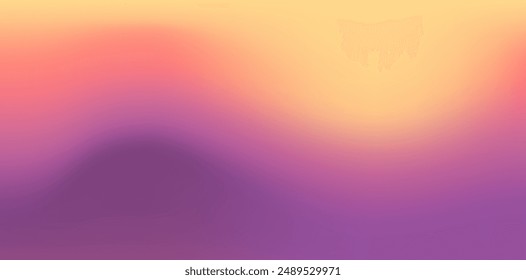 Autumn abstract background with pink and violet gradient colors. Warm tone gradient with blurred colors. Vector illustration for your design