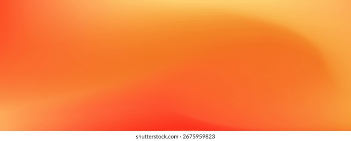 Fondo abstracto de otoño con degradado de malla suave y borrosa en tonos cálidos de rojo, naranja y amarillo
