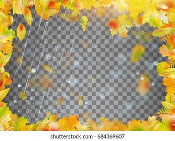 Autumn abstract floral background. And also includes EPS 10 vector