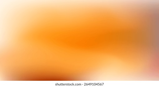 Autumn abstract gradient background featuring warm orange and red color waves, creating a cozy seasonal feel. Perfect vector backdrop for modern designs.