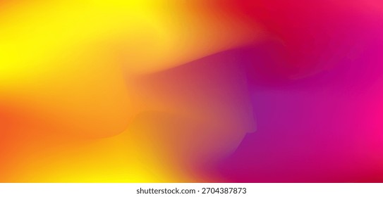 Autumn abstract gradient background with warm orange and pink and violet colors. Vector background