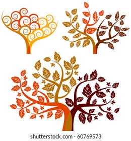 autumn - abstract tree