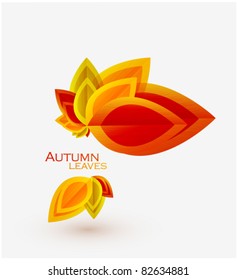 Autumn abstract vector background