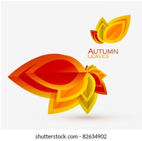 Autumn abstract vector background