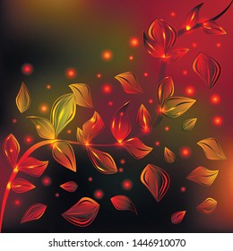 Autumn abstraction for your background.