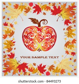 Autumn apple