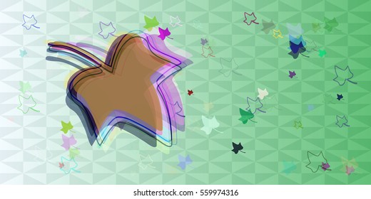 autumn art background
