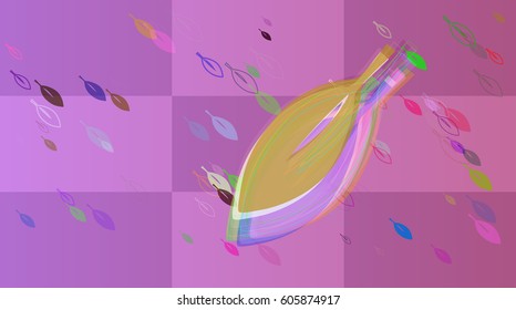 autumn art background