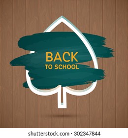 Autumn Back to school stroke background