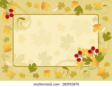 Autumn background.