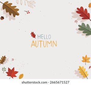 Herbst, Herbsthintergrund, Herbstbanner, Herbstwind
