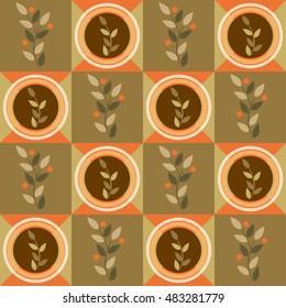autumn background, beautiful seamless vector autumn patterns collection with leaves, flora and fauna, autumn, beautiful vector texture  autumn leaves and texture round 