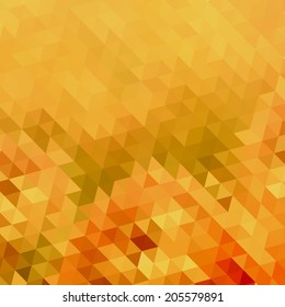 Autumn background. Colorful geometric background with autumn theme. Vector illustration 