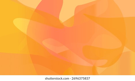 Autumn background design with bright red gradient effect and wave pattern