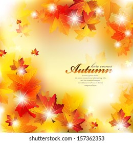 Autumn Background - EPS 10