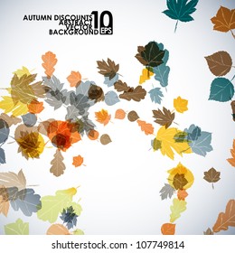 autumn background, eps10
