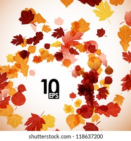 autumn background, eps10