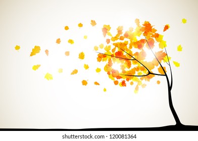 autumn background, eps10