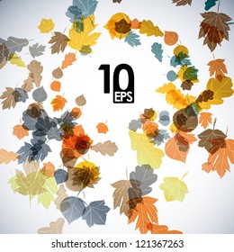 autumn background, eps10