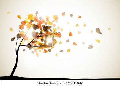autumn background, eps10