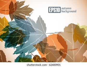 autumn background, eps10