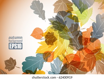 autumn background, eps10