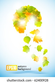 autumn background, eps10