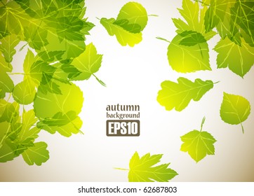 autumn background, eps10