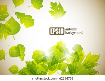autumn background, eps10