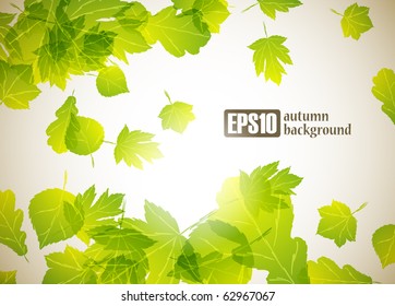 autumn background, eps10