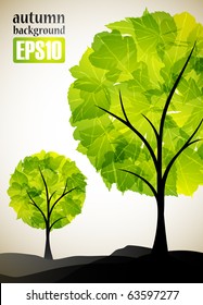 autumn background, eps10