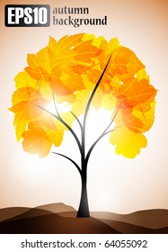 autumn background, eps10