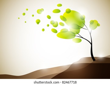 autumn background, eps10