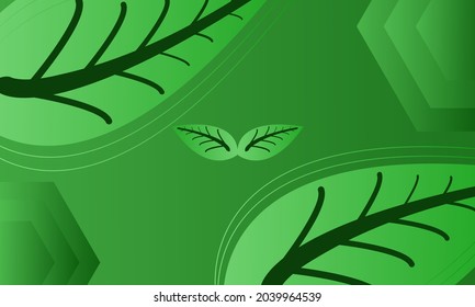 autumn background with leaf illustration design.