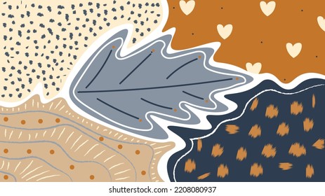Autumn background with leaves. Can be used for poster, banner, flyer, invitation, website or postcard. Vector illustration
