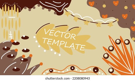 Fondo otoñal con hojas. Se puede usar para afiches, banners, volantes, invitaciones, sitios web o postales. Ilustración del vector