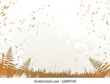 autumn background, ornament