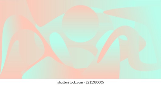 Autumn background with pink and orange gradient