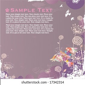 Autumn background with place for your text