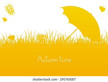 Autumn background with place for Your text