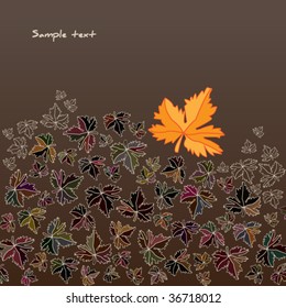 Autumn background series