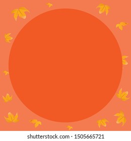 Autumn background in soft warm tone