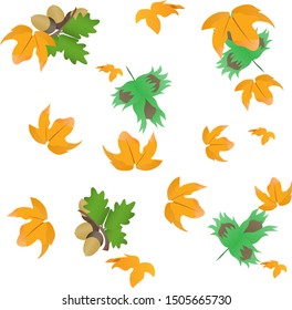 Autumn background in soft warm tone