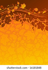 Autumn background, vector