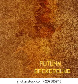 Autumn background. Vector illustration. 