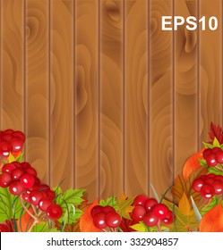 Autumn background. Vector illustration