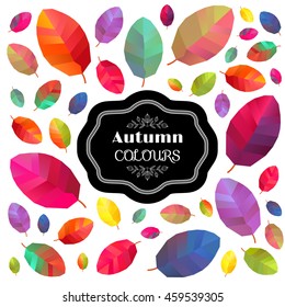Autumn background. Vector illustration