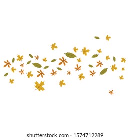 autumn background vector template ilustration